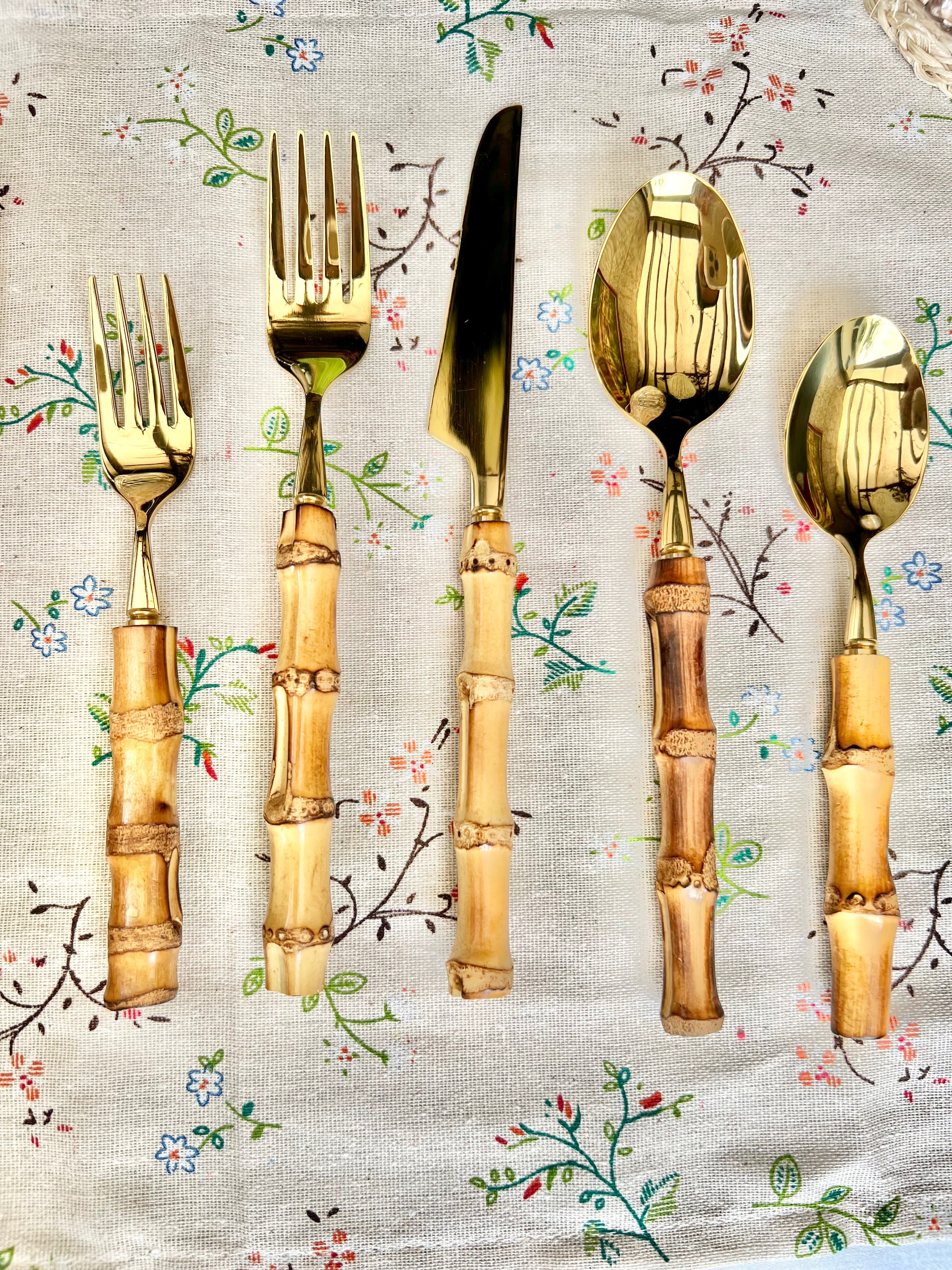 Bamboo Cutlery Set