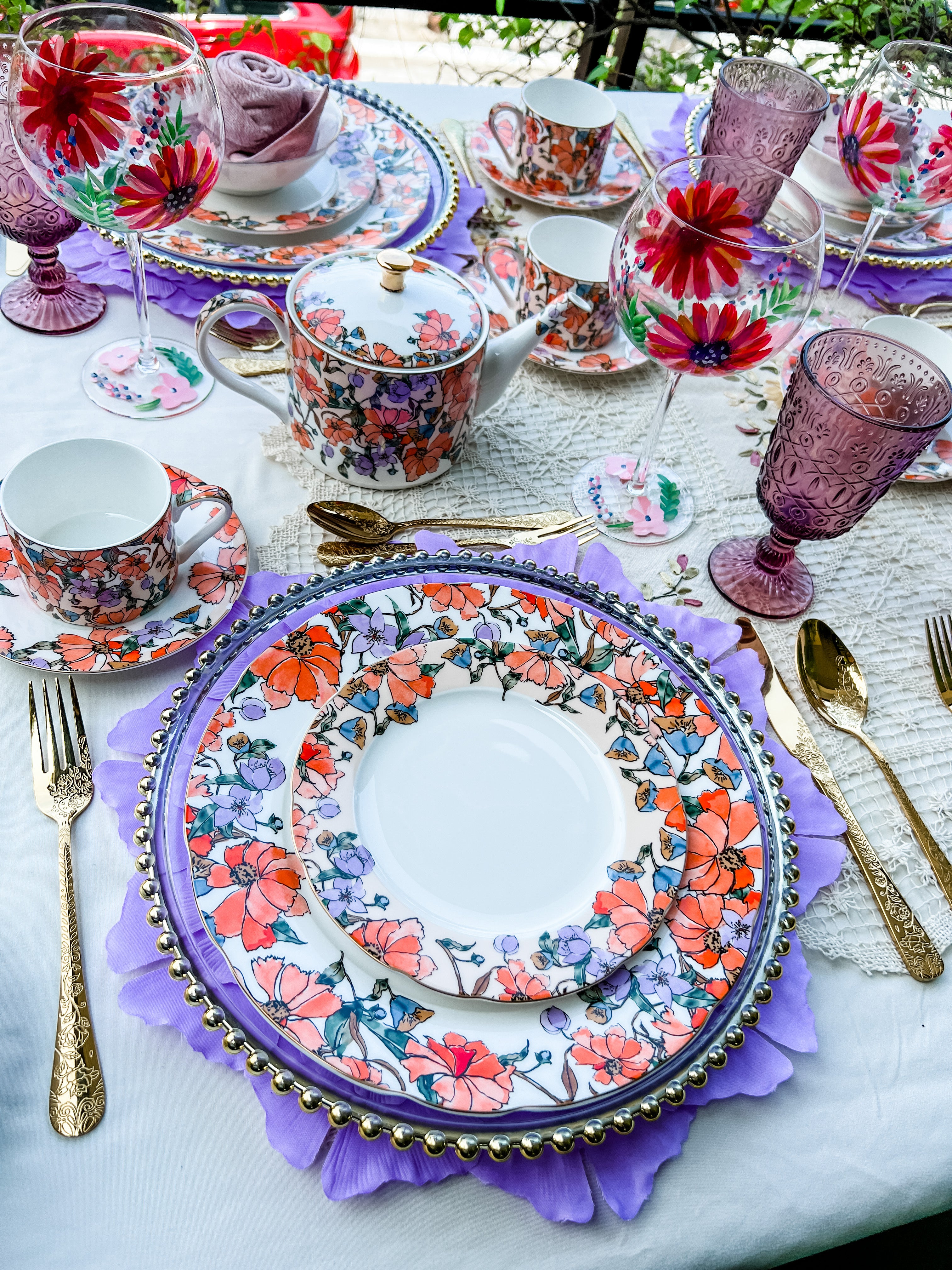 Amieenor Dinner Set