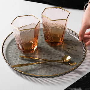 Peach Glassware Set