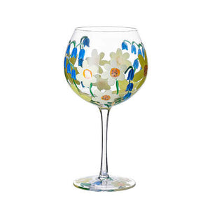 Marie Hand Painted Wine Glasses