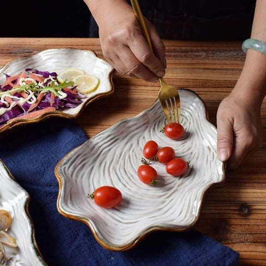 Seashell Plates