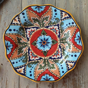 Fiesta Dinner and Salad Plate Set