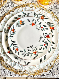 Berry Dinner and Salad Plate Set