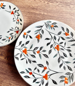 Berry Dinner and Salad Plate Set