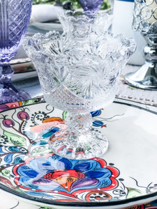 Kelsey Crystal Dessert Glasses