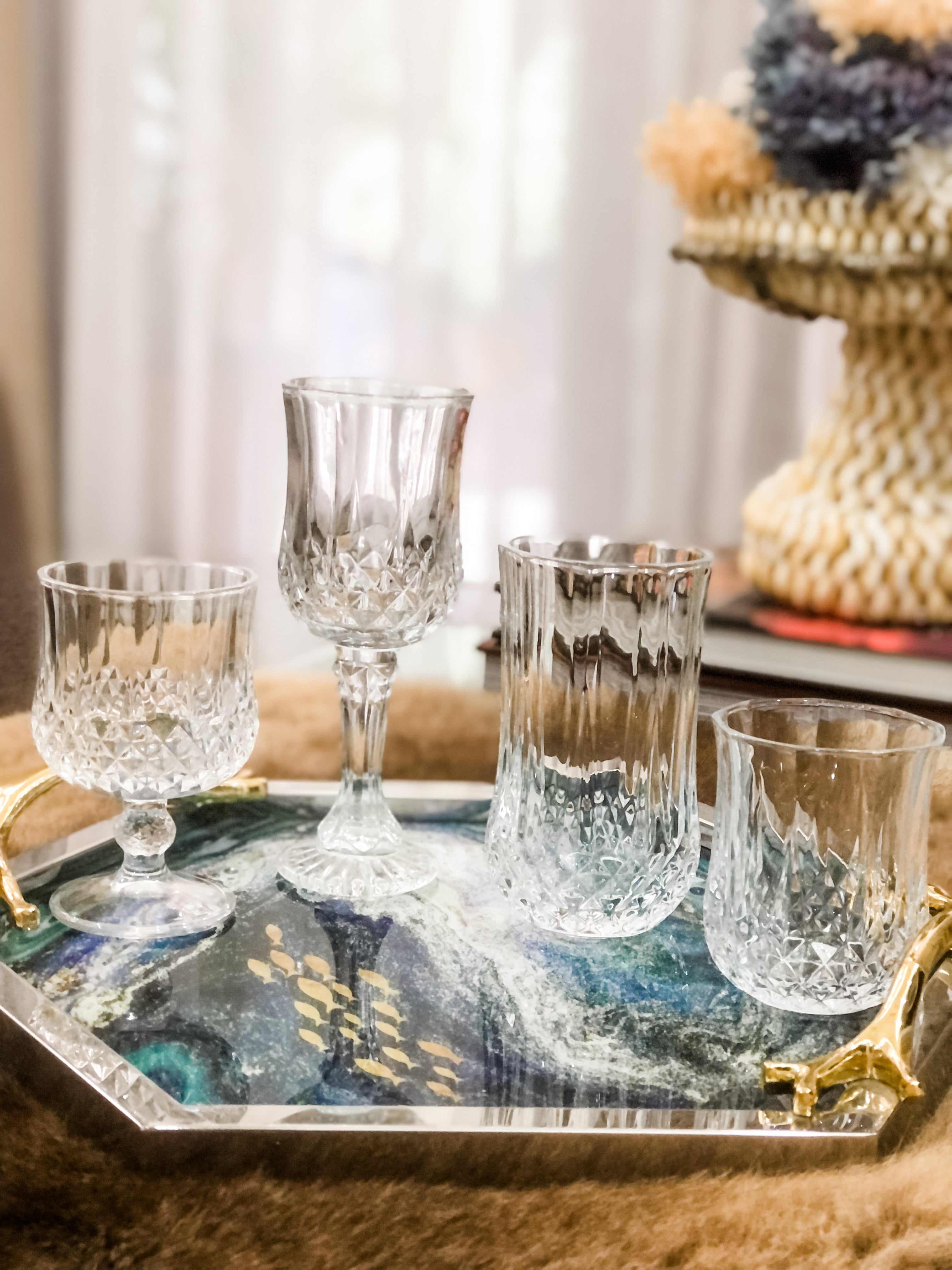 Diamond Glassware