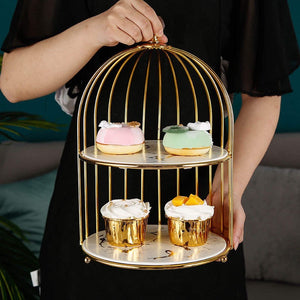 Bird Cage Pastry Stand