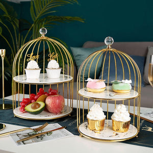 Bird Cage Pastry Stand