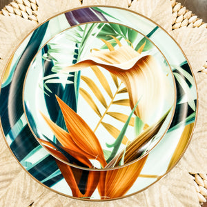 Willow Dinner and Salad Plate Set