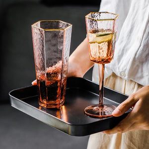 Peach Glassware Set