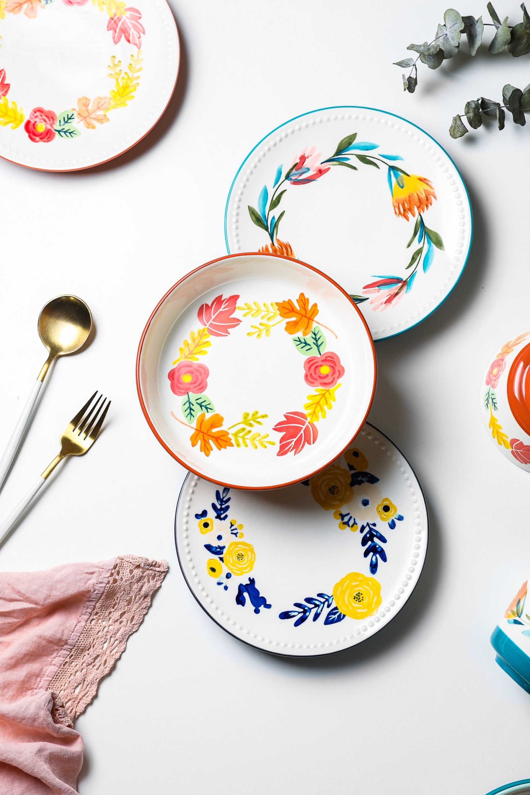 Floral Small Plates