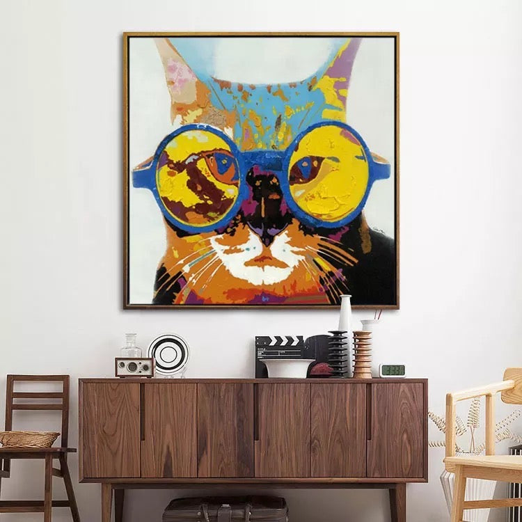 Cat Modern Painting