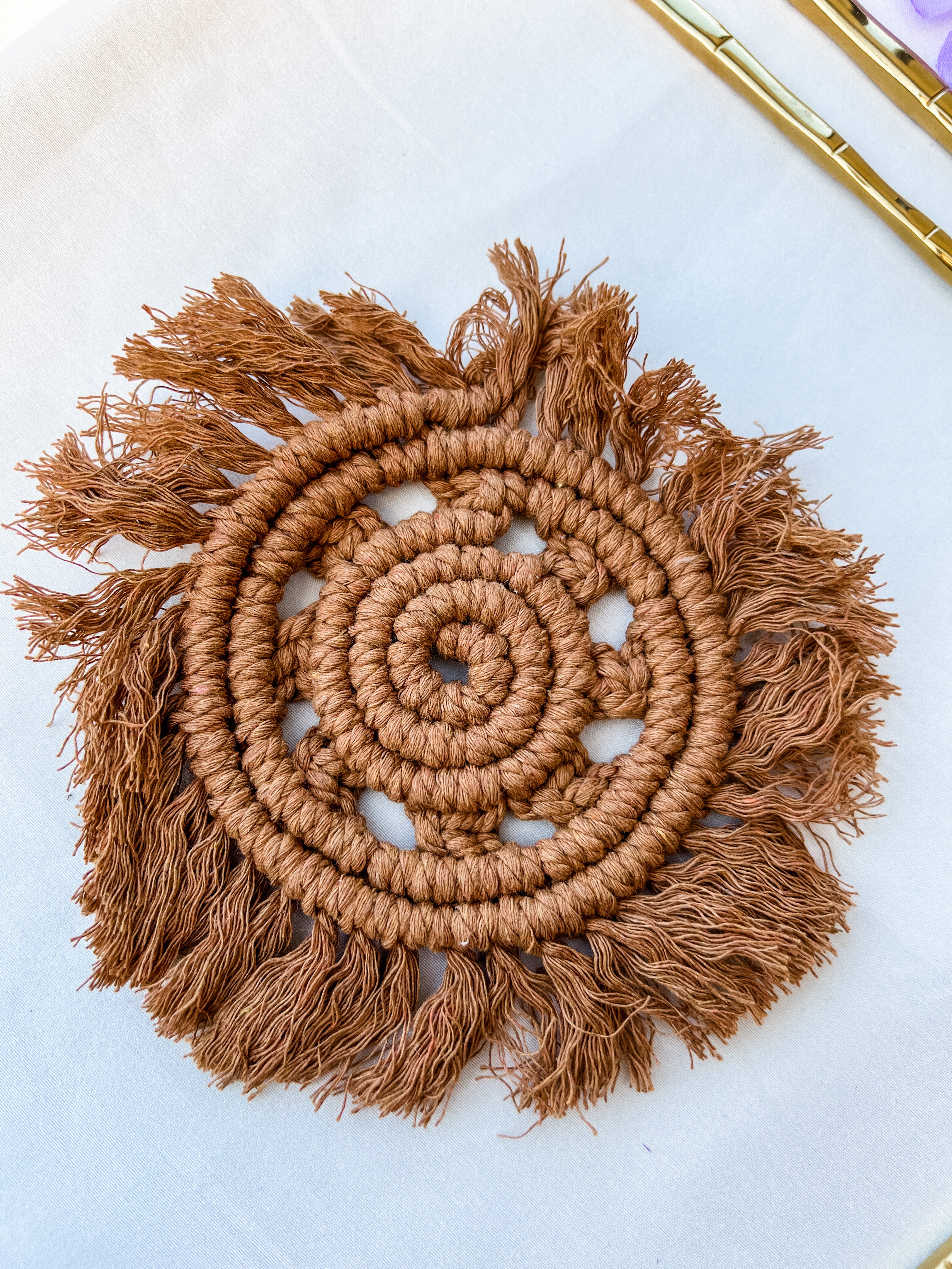 Macrame Coasters