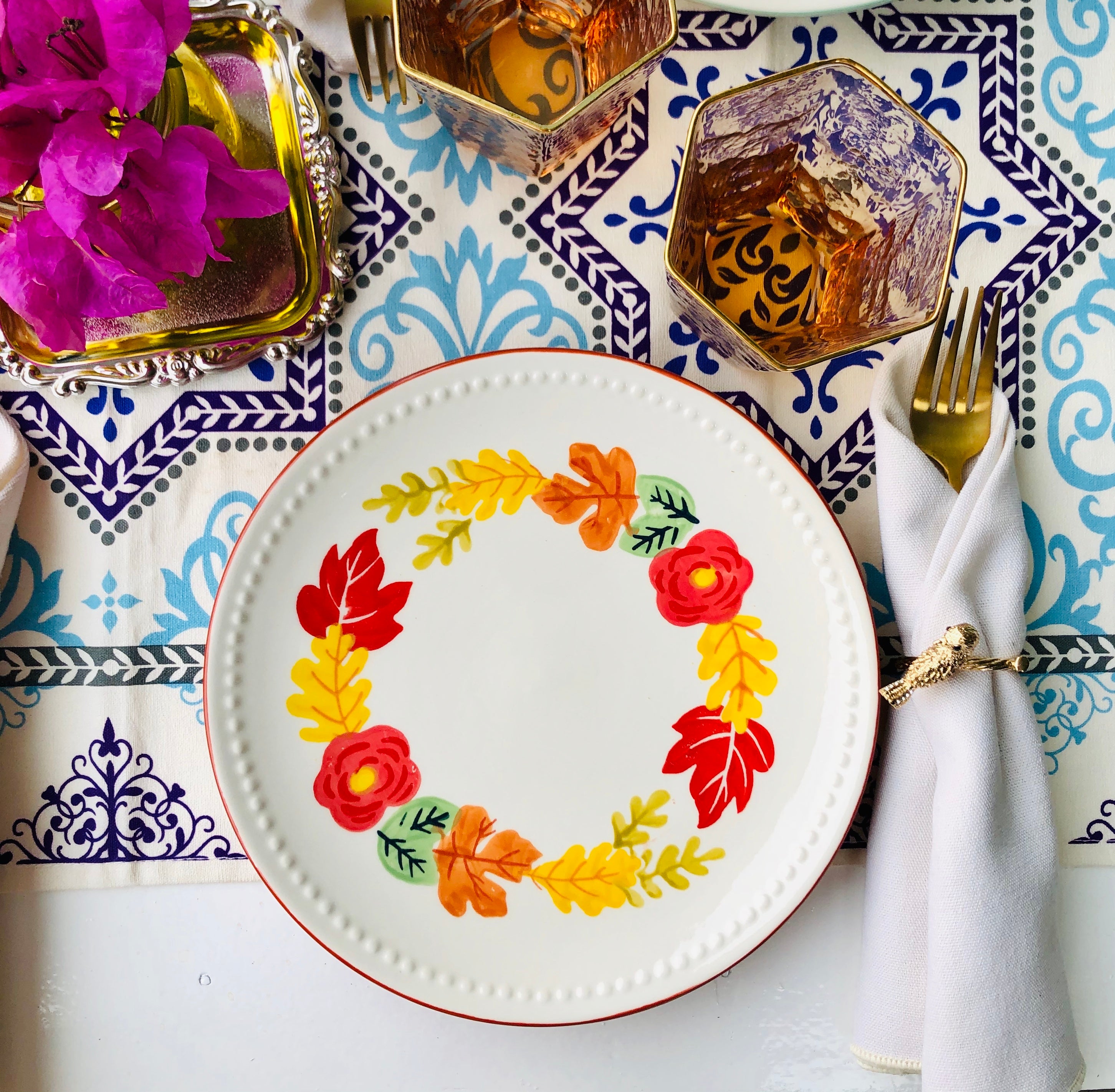 Floral Small Plates