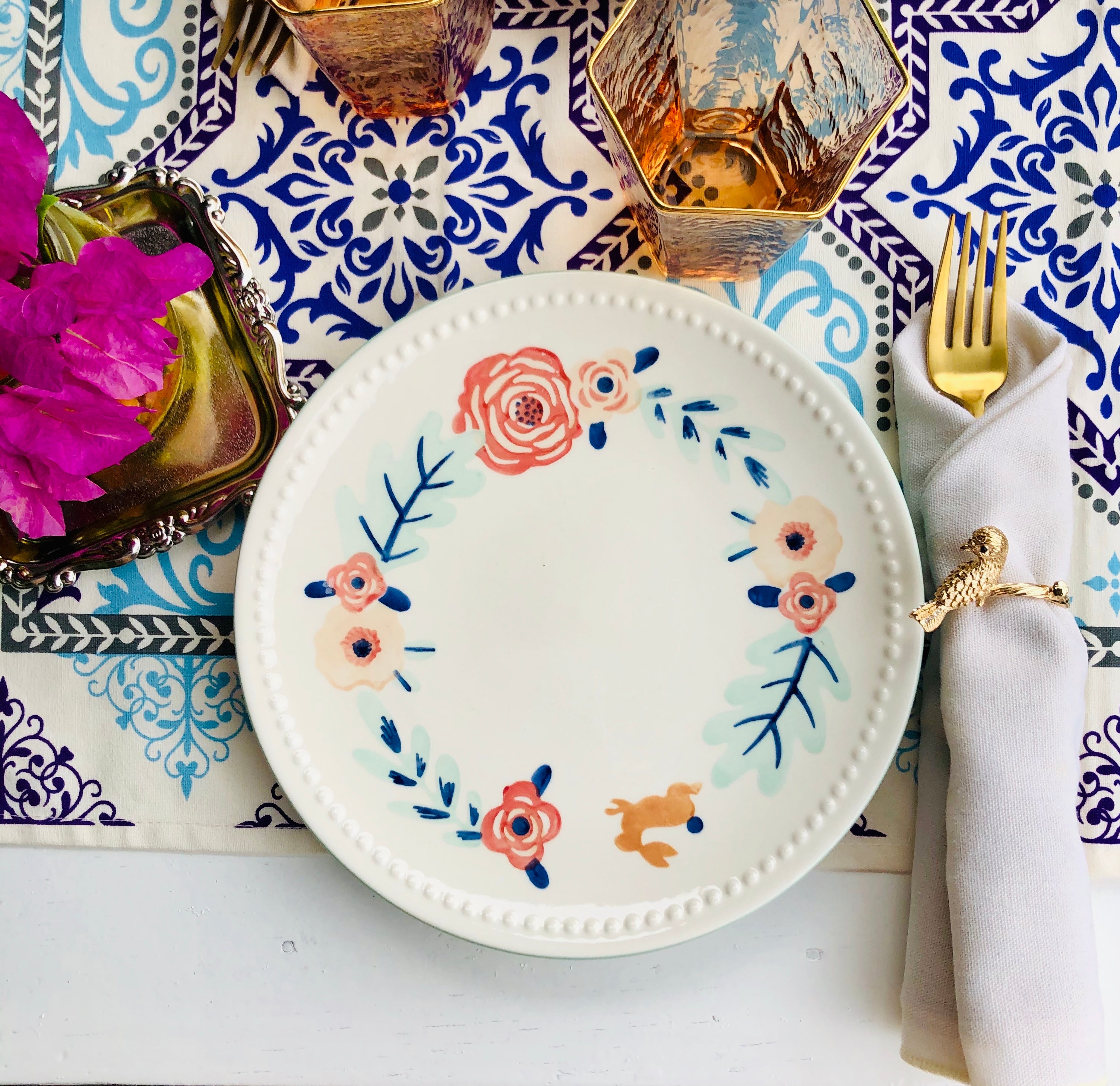 Floral Small Plates