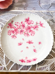 Elle Flower Plate and Bowl Set