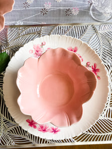 Elle Flower Plate and Bowl Set