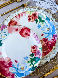 Poppins Dinner and Salad Plate Set