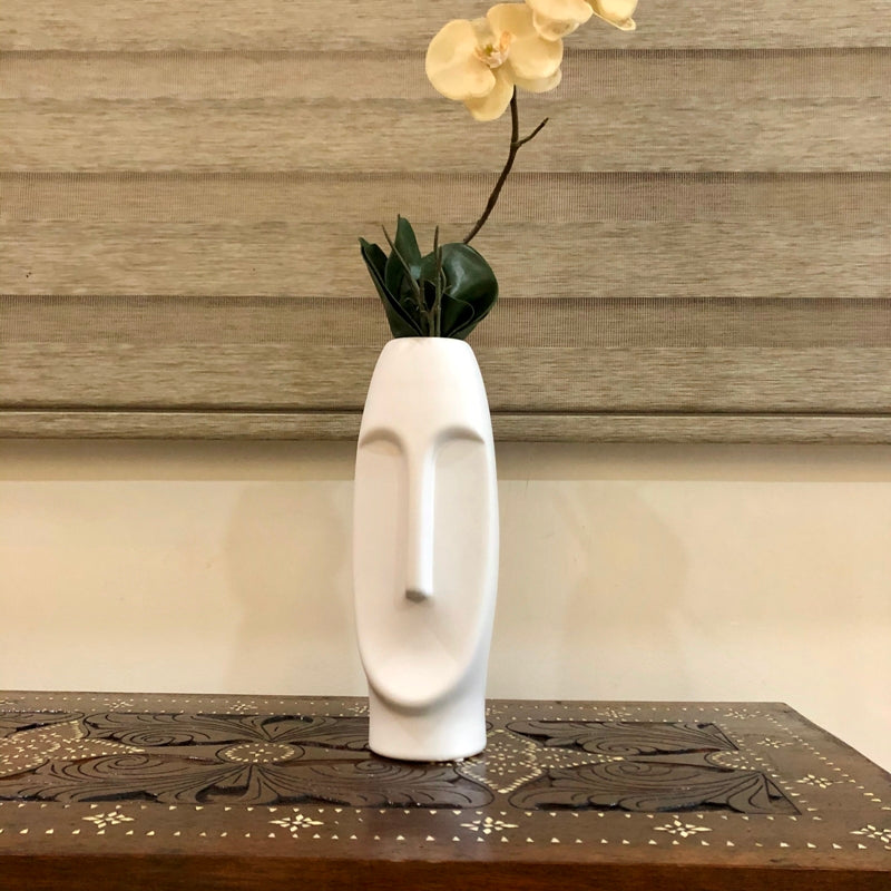 Sculpture Face Vase