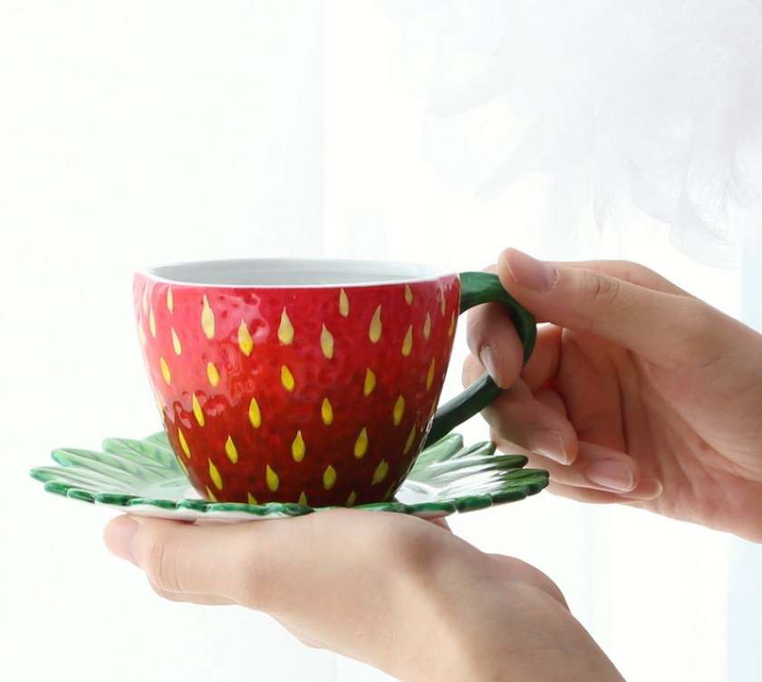 Strawberry Cup Set