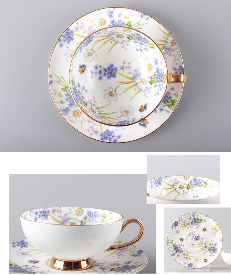 Lavender Madonna Cup Set