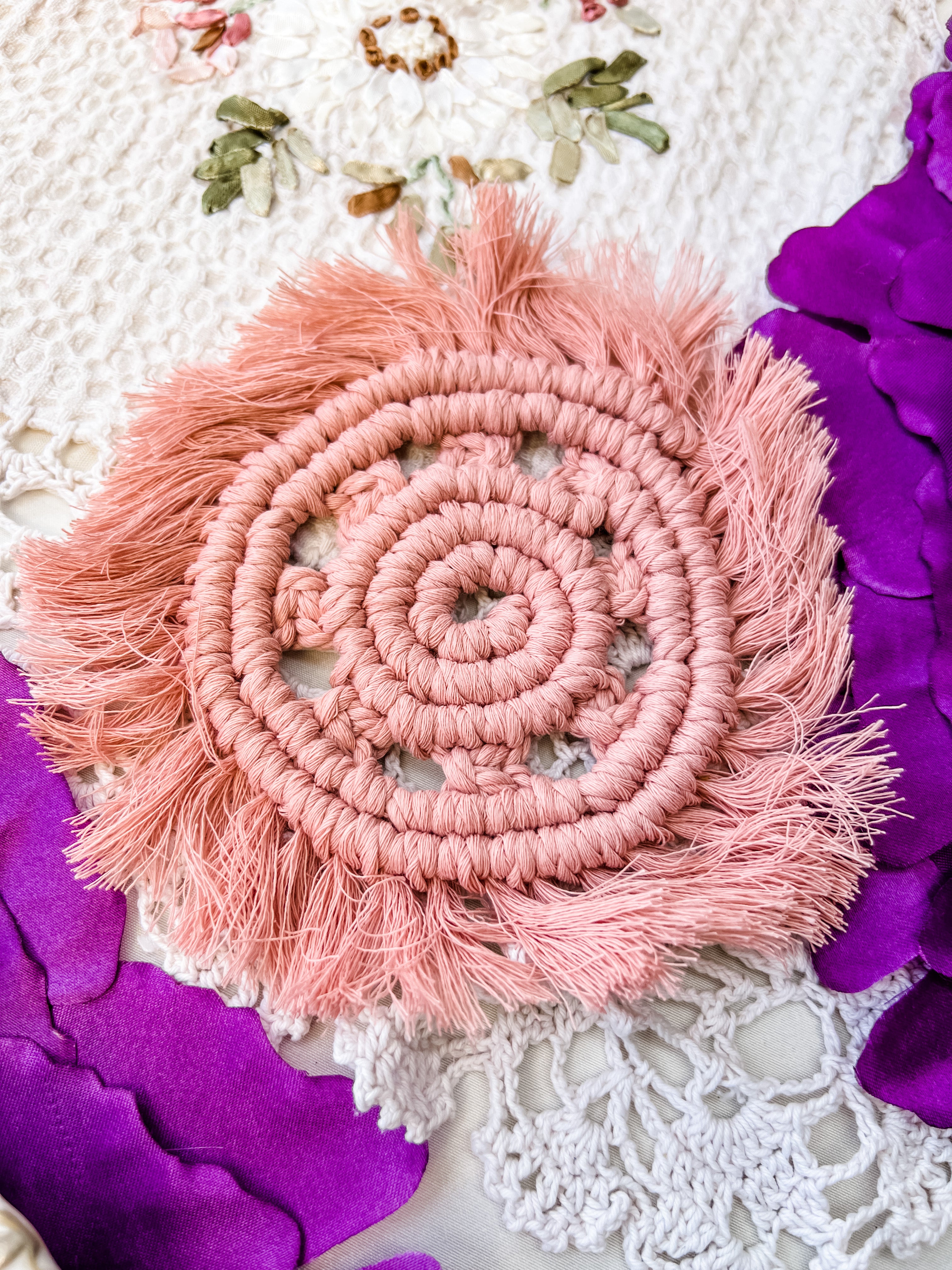 Macrame Coasters