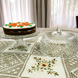 Lyanna Clear Glass Cake Stand